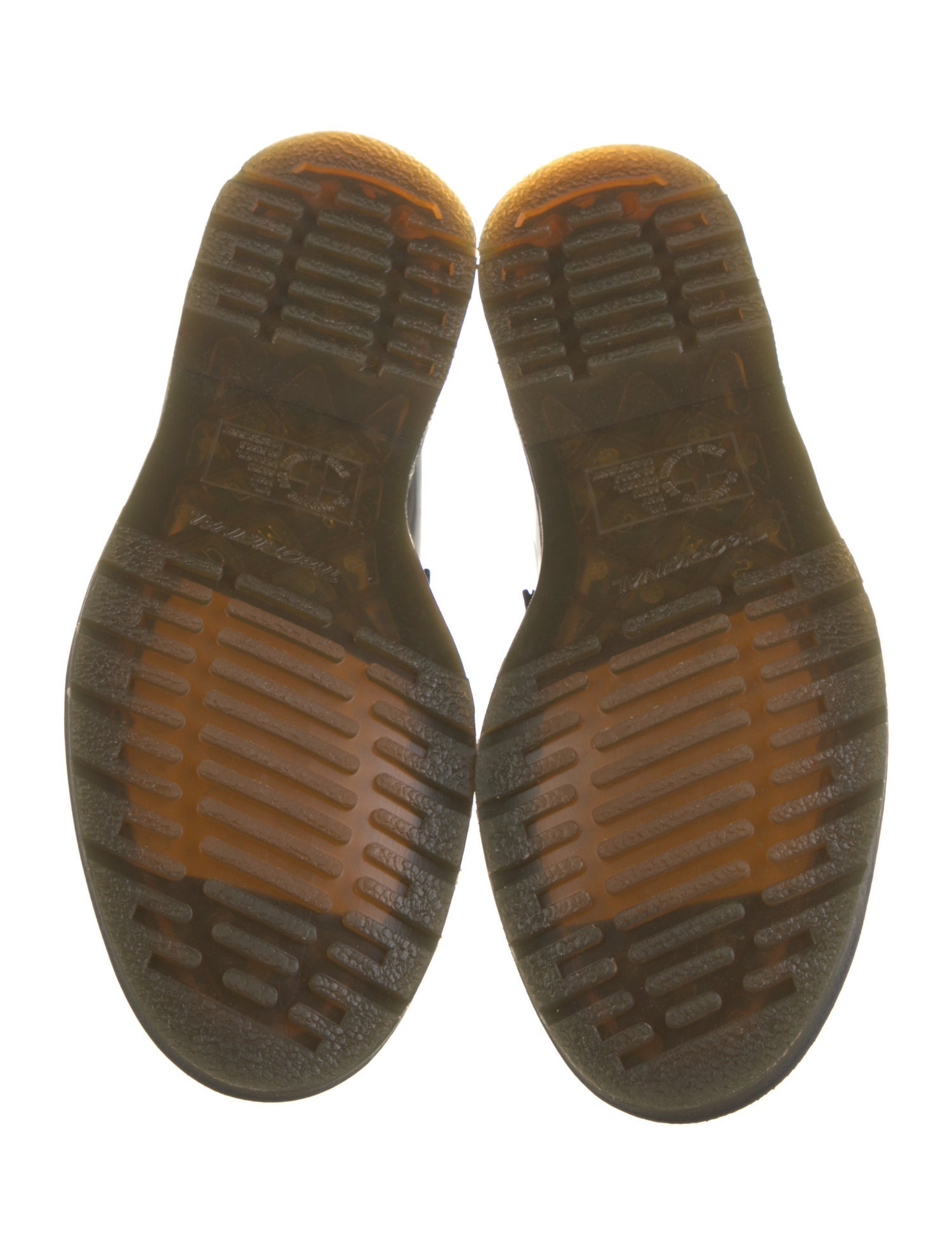 Dr. Martens Leather Tassel Accents Loafers