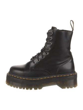 Dr. Martens Leather Combat Boots