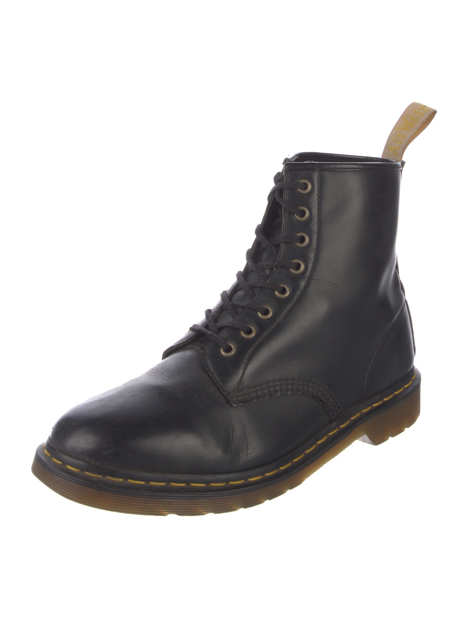 Dr. Martens Leather Combat Boots