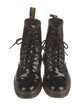 Dr. Martens Patent Leather Combat Boots
