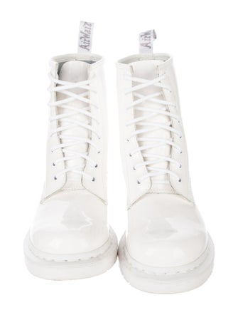 Dr. Martens Patent Leather Combat Boots