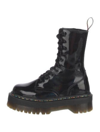 Dr. Martens Patent Leather Combat Boots