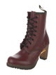 Dr. Martens Leather Combat Boots