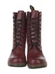 Dr. Martens Leather Combat Boots