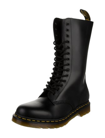 Dr. Martens Leather Combat Boots
