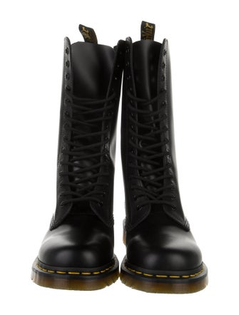 Dr. Martens Leather Combat Boots