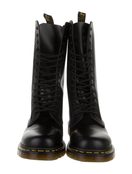 Dr. Martens Leather Combat Boots