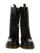 Dr. Martens Leather Combat Boots