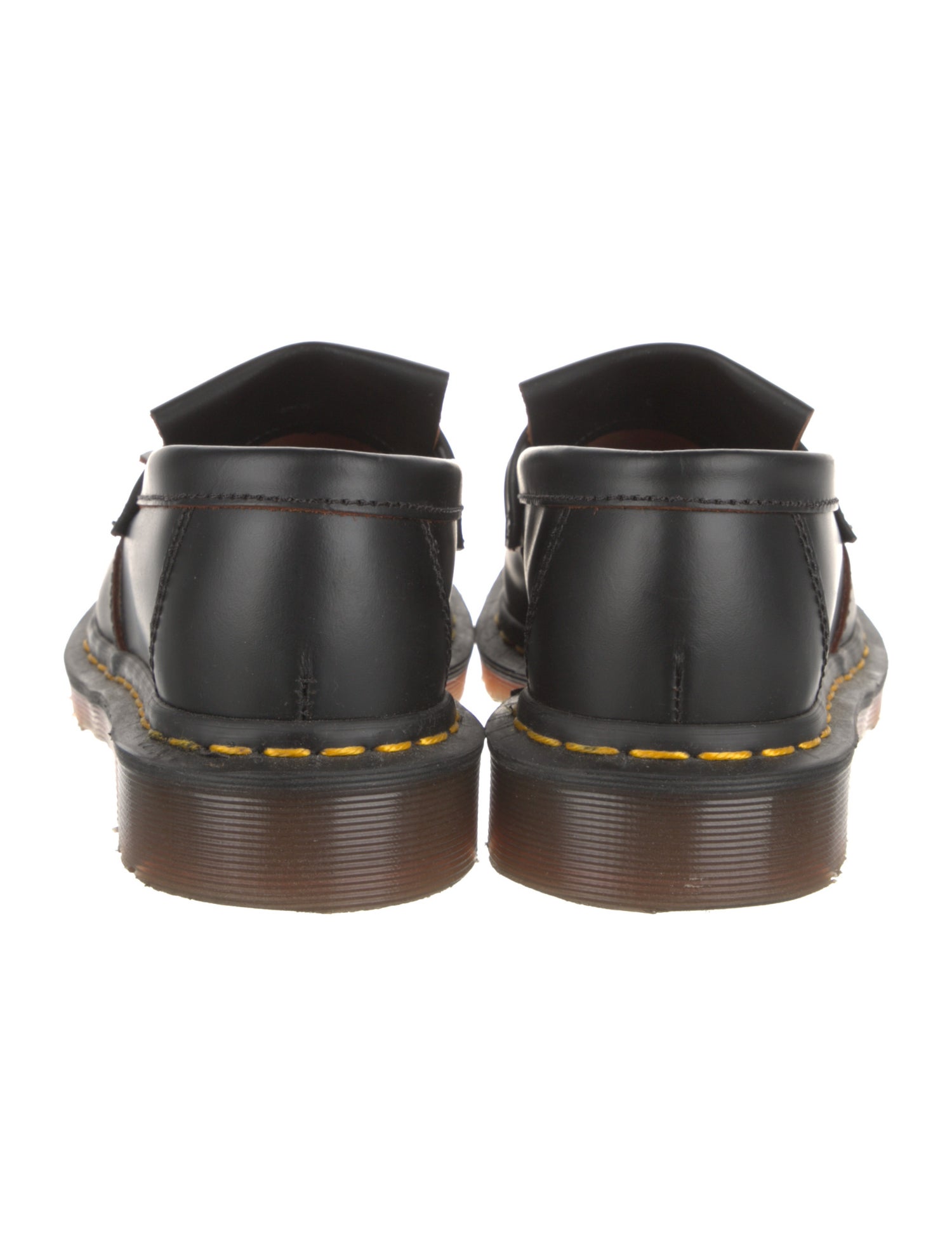 Dr. Martens Leather Tassel Accents Loafers