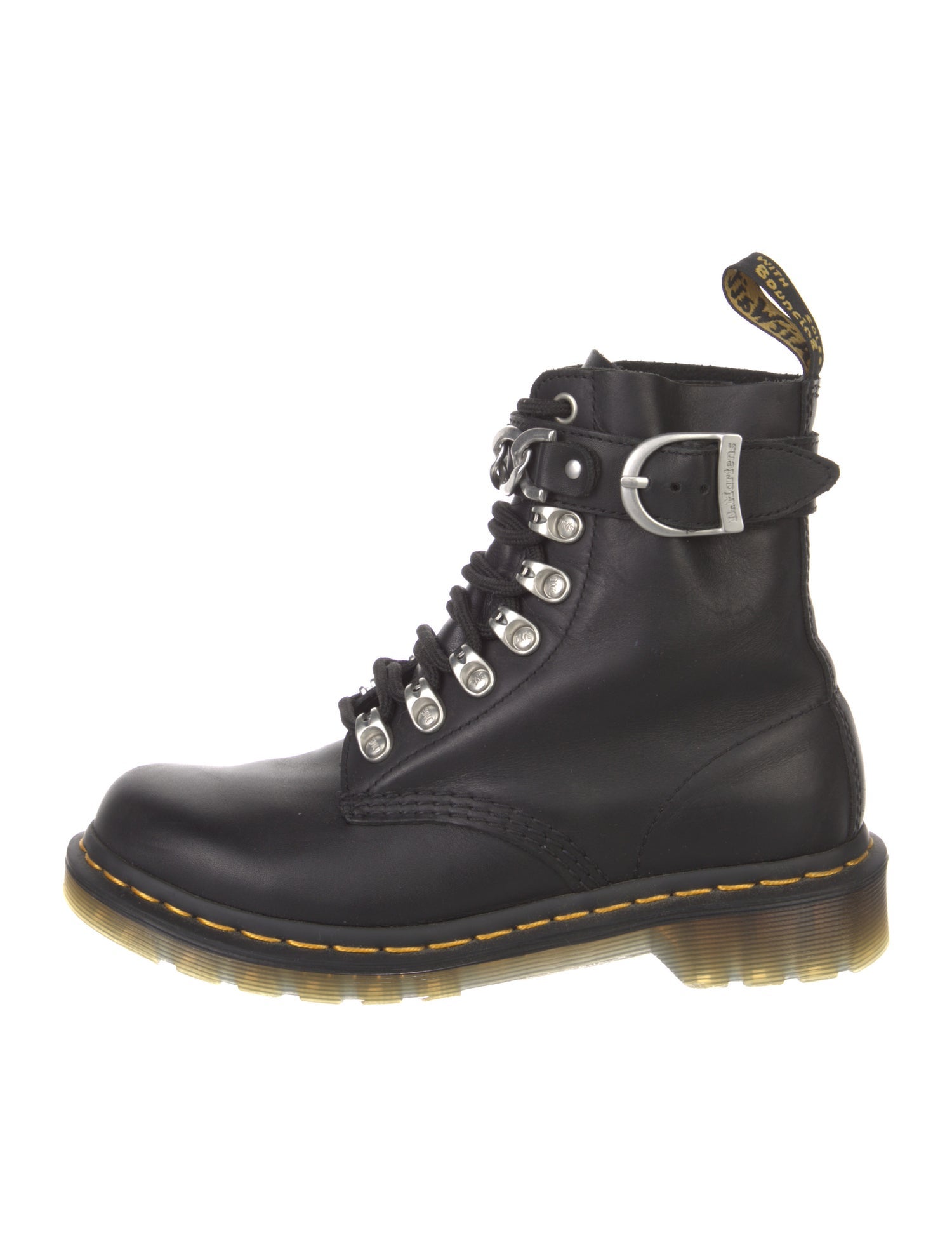 Dr. Martens Leather Combat Boots