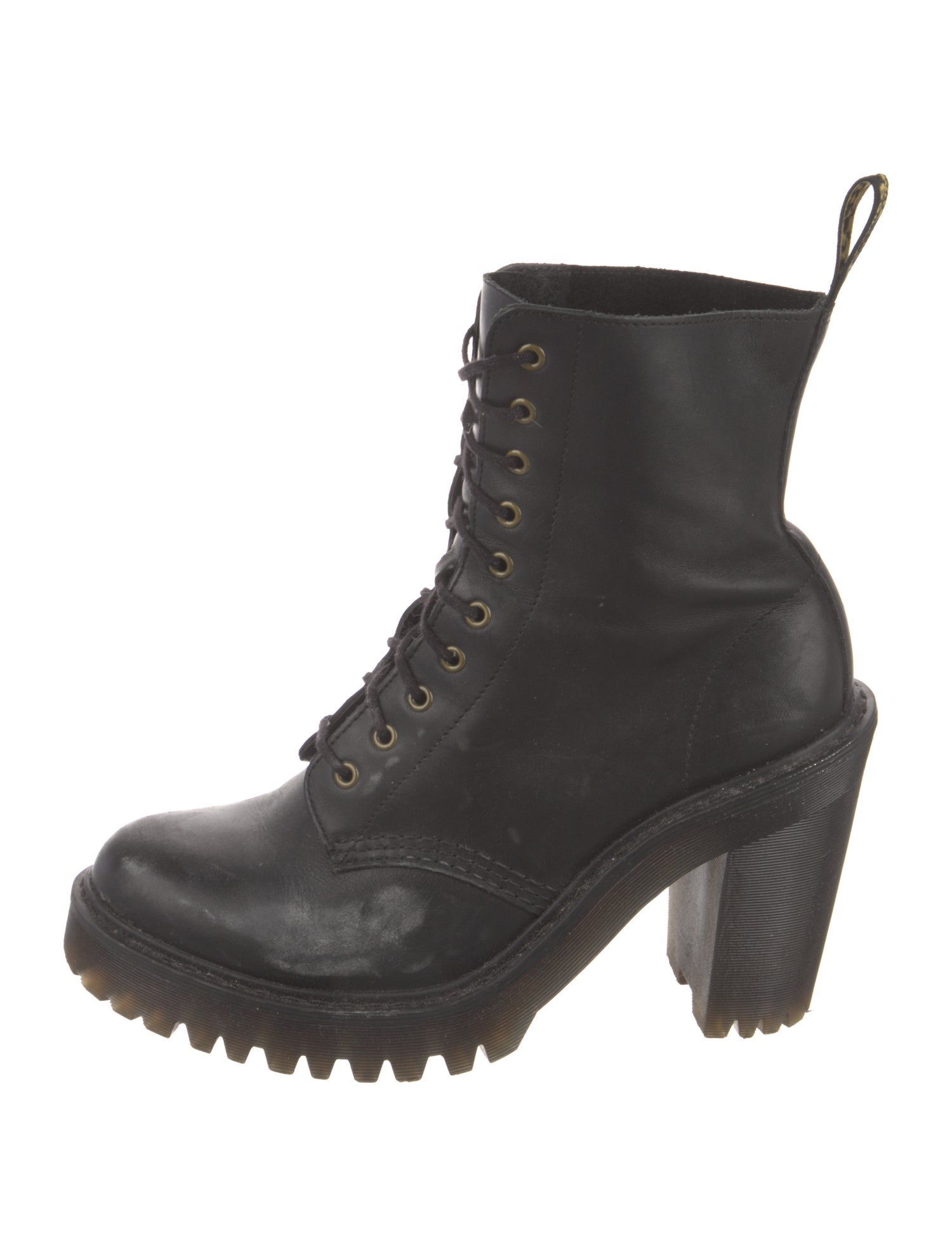 Dr. Martens Leather Combat Boots