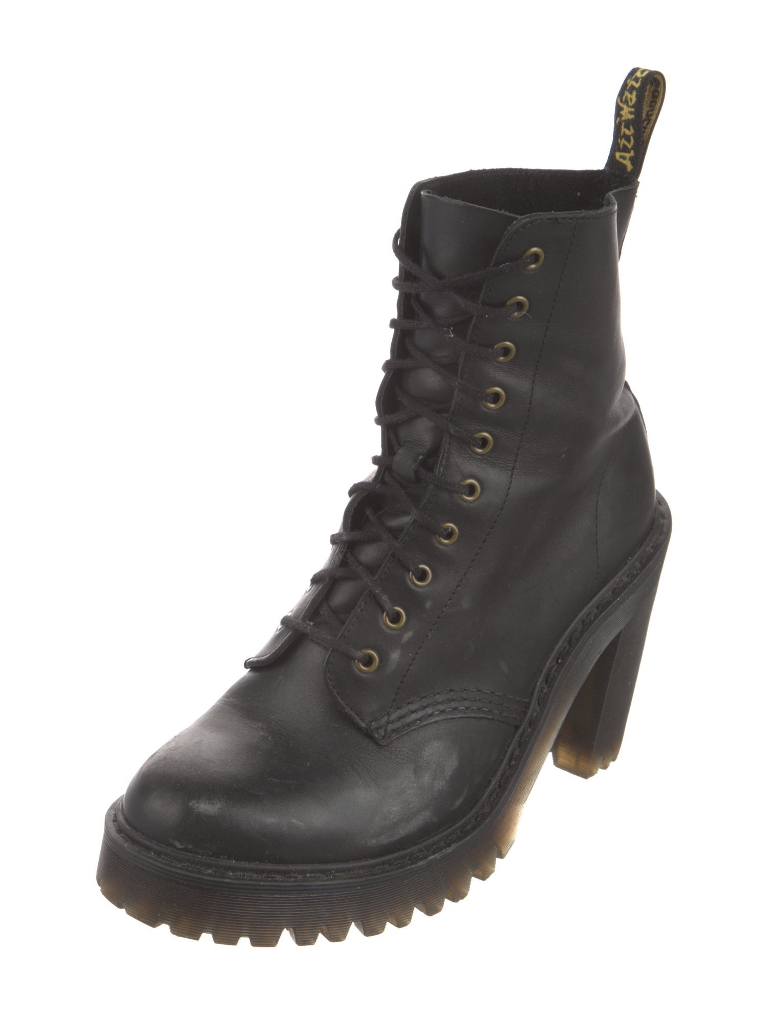 Dr. Martens Leather Combat Boots