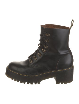 Dr. Martens Leather Combat Boots