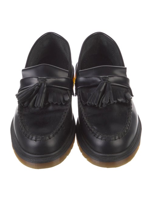 Dr. Martens Leather Tassel Accents Loafers