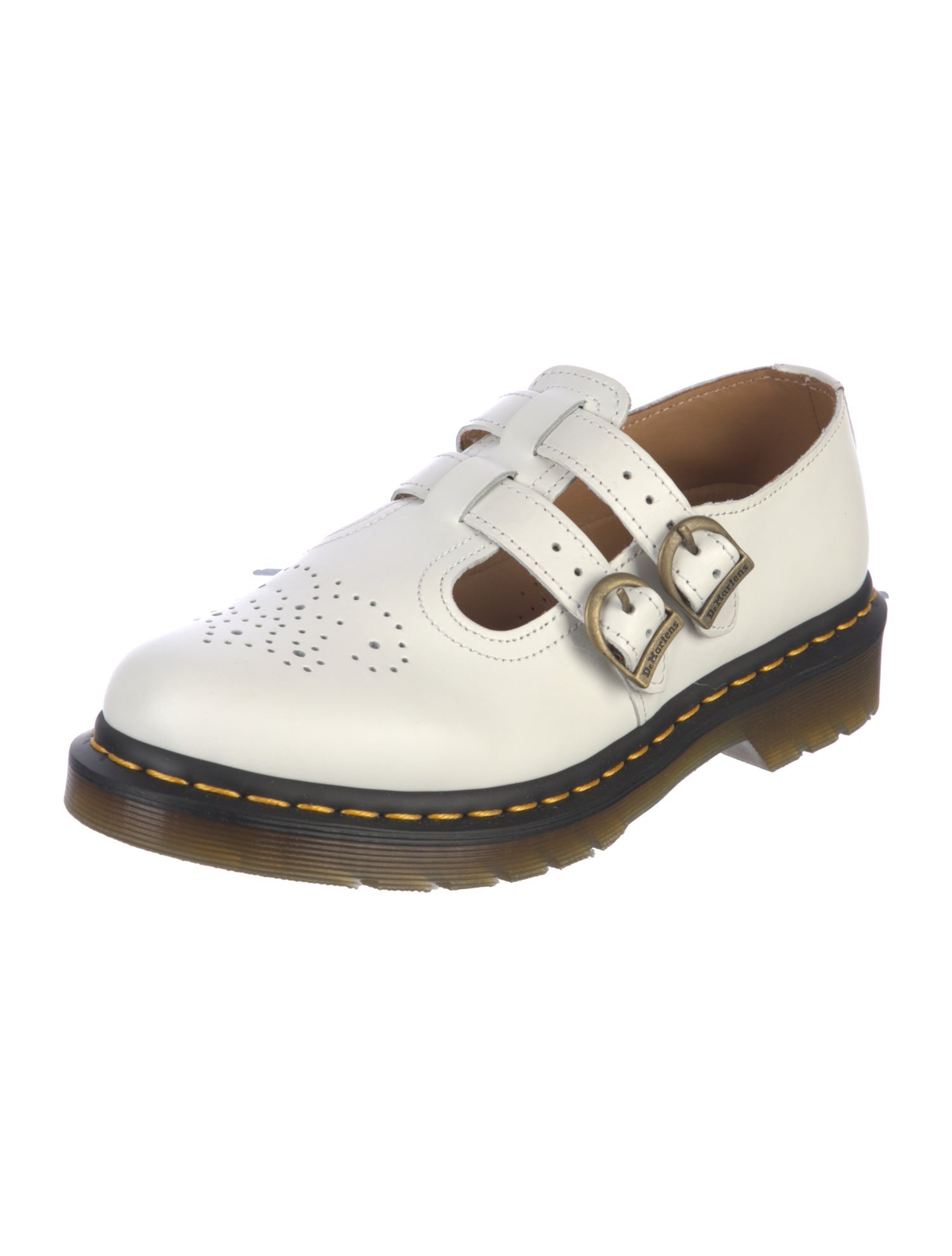Dr. Martens Leather Lasercut Accents Oxfords