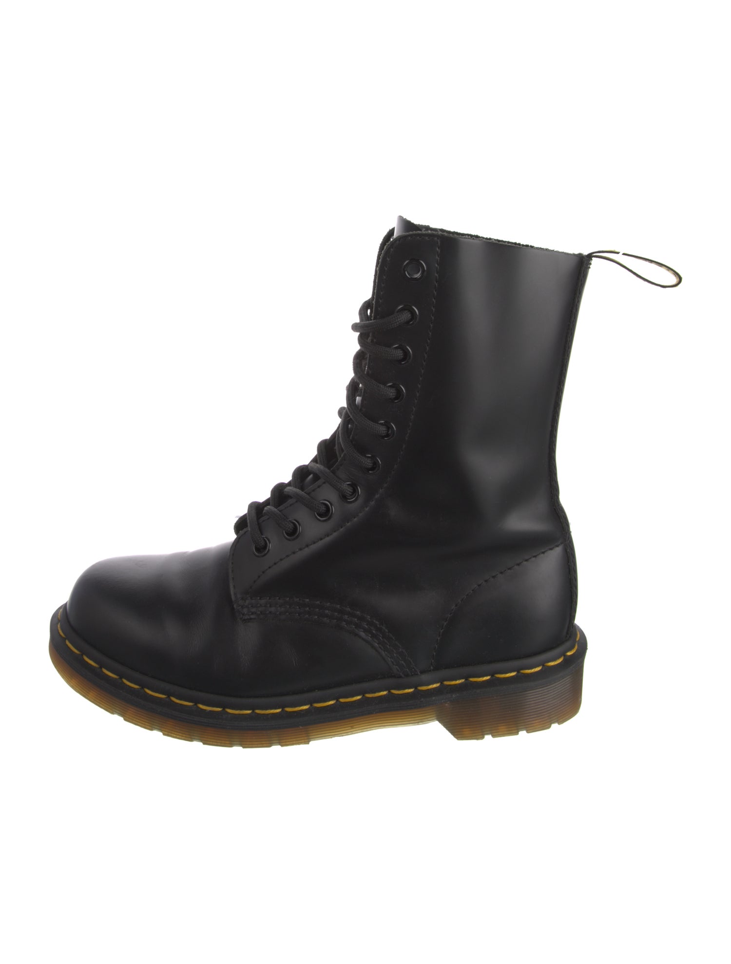 Dr. Martens Leather Combat Boots