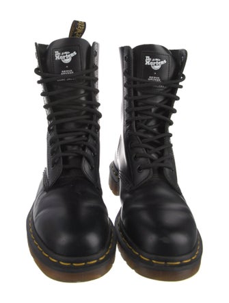 Dr. Martens Leather Combat Boots
