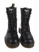 Dr. Martens Leather Combat Boots