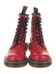 Dr. Martens Patent Leather Combat Boots