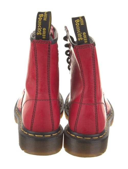 Dr. Martens Patent Leather Combat Boots