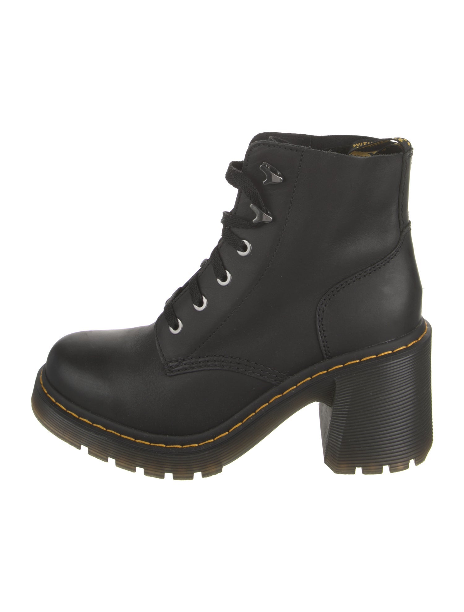 Dr. Martens Leather Combat Boots