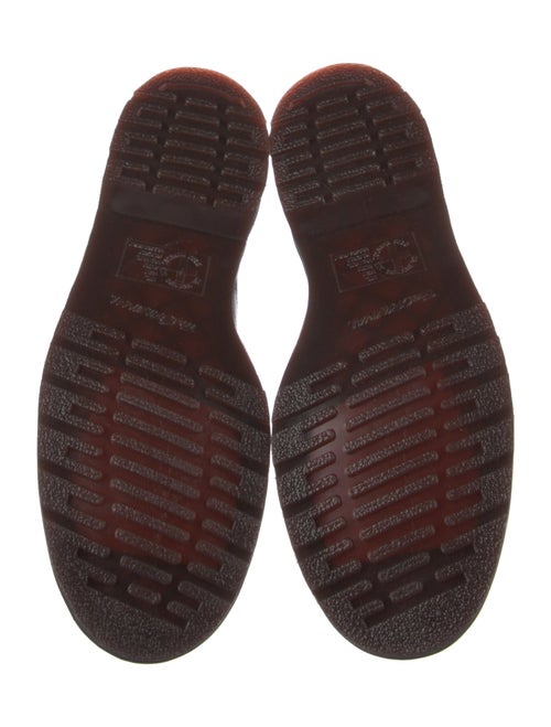 Dr. Martens Leather Whipstitch Trim Lace-Up Boots