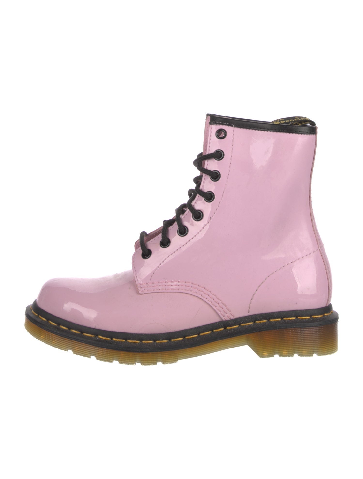 Dr. Martens Patent Leather Combat Boots