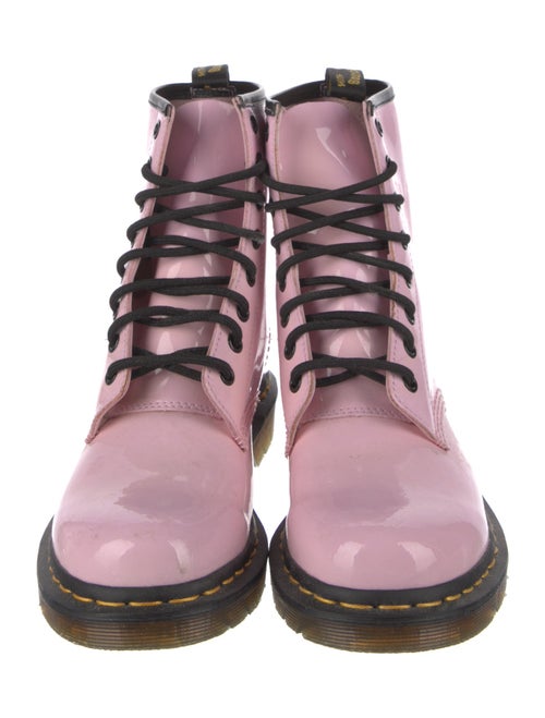 Dr. Martens Patent Leather Combat Boots