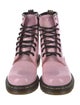 Dr. Martens Patent Leather Combat Boots