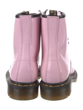 Dr. Martens Patent Leather Combat Boots