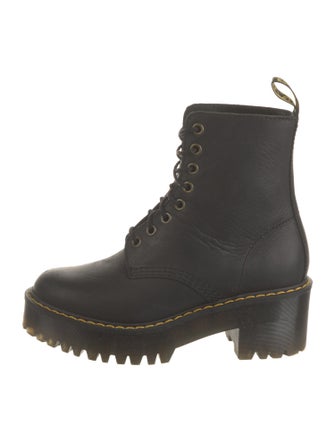 Dr. Martens Leather Combat Boots