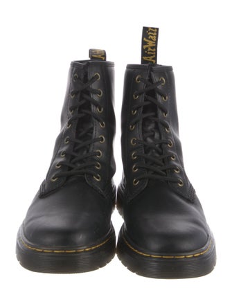Dr. Martens Leather Lace-Up Boots