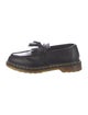 Dr. Martens Leather Tassel Accents Loafers