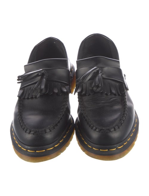 Dr. Martens Leather Tassel Accents Loafers