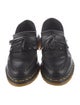 Dr. Martens Leather Tassel Accents Loafers