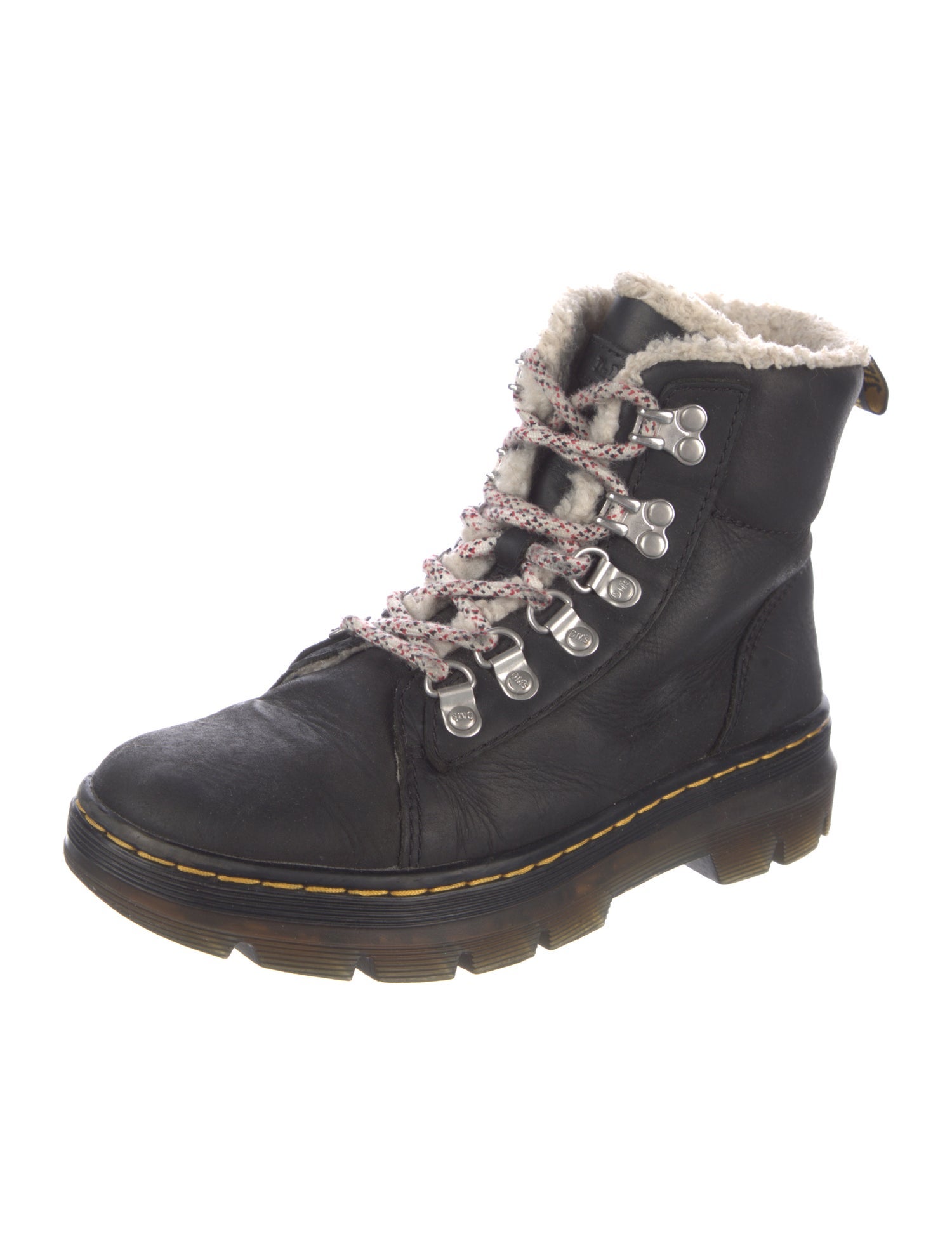 Dr. Martens Leather Combat Boots