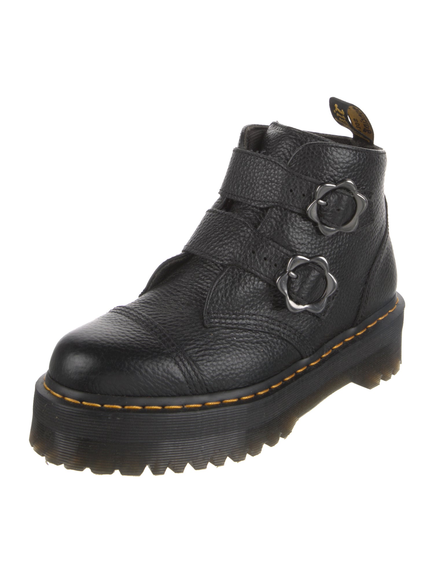 Dr. Martens Leather Combat Boots