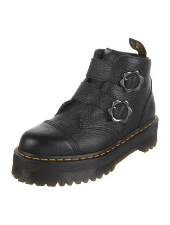 Dr. Martens Leather Combat Boots
