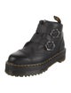 Dr. Martens Leather Combat Boots