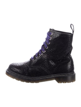 Dr. Martens Leather Combat Boots