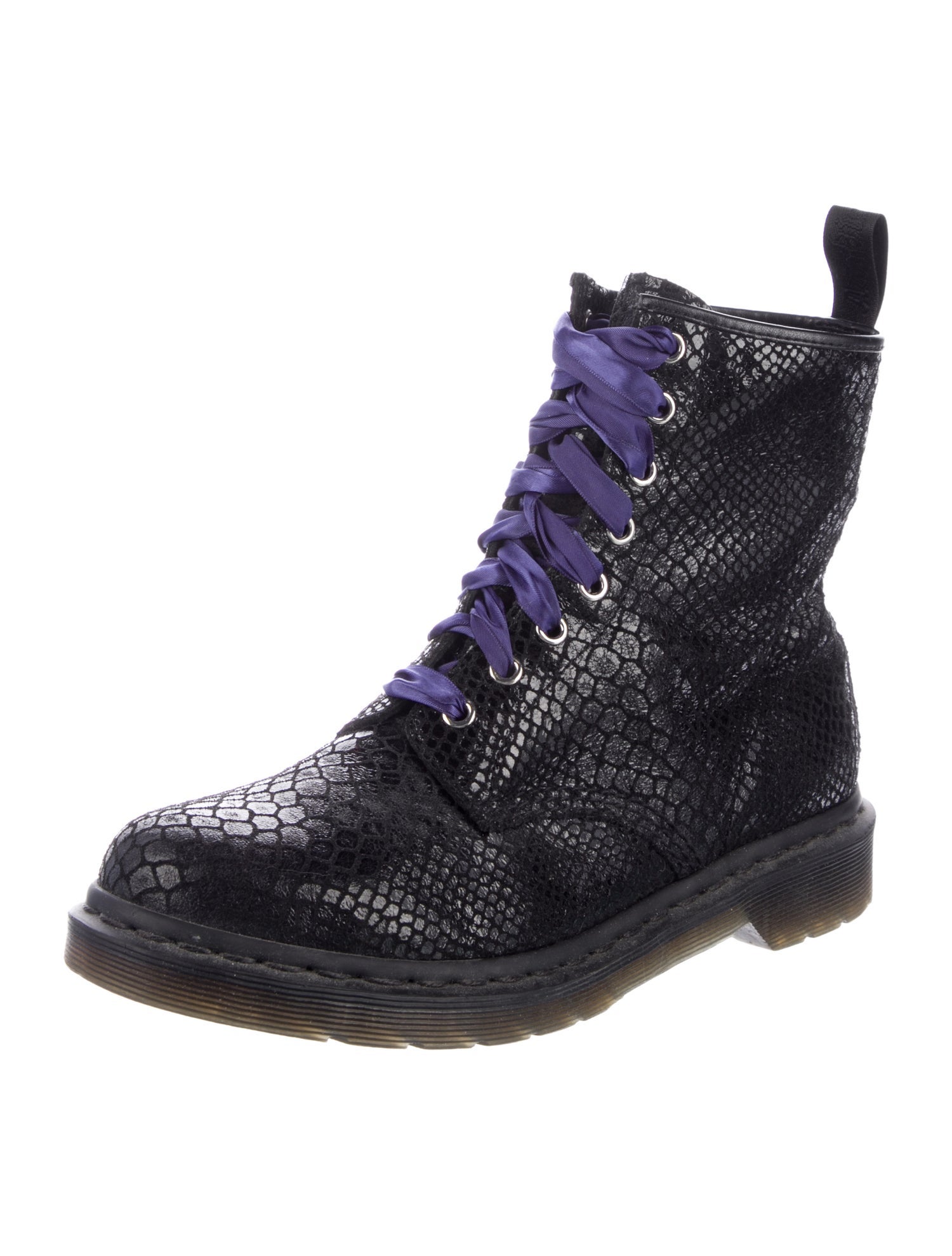 Dr. Martens Leather Combat Boots