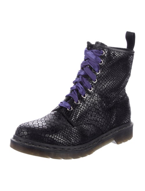 Dr. Martens Leather Combat Boots