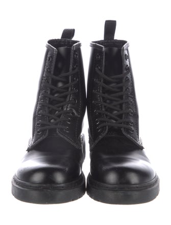 Dr. Martens Leather Combat Boots