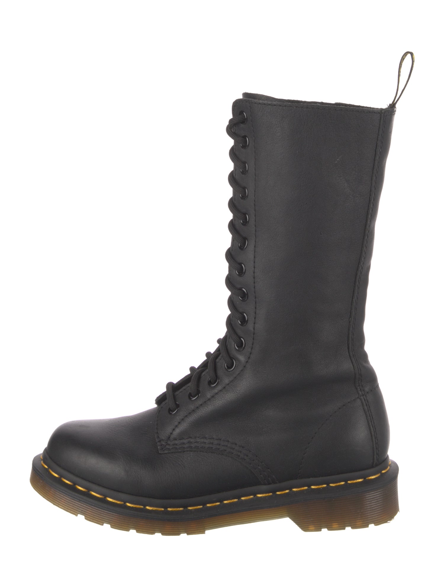 Dr. Martens Leather Combat Boots