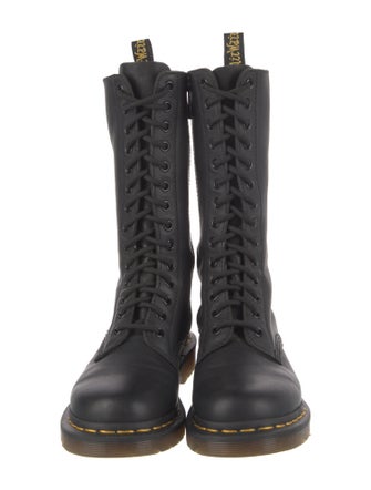 Dr. Martens Leather Combat Boots