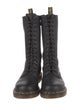 Dr. Martens Leather Combat Boots