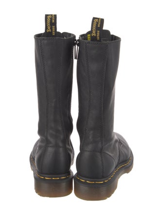 Dr. Martens Leather Combat Boots