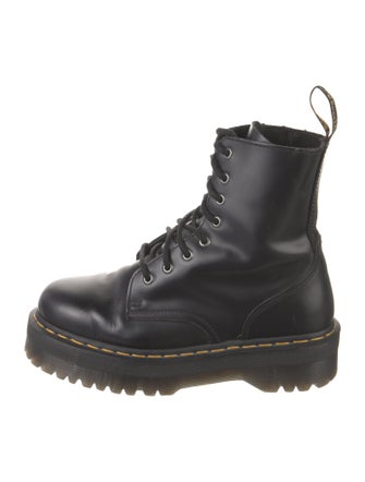 Dr. Martens Leather Combat Boots