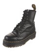 Dr. Martens Leather Combat Boots
