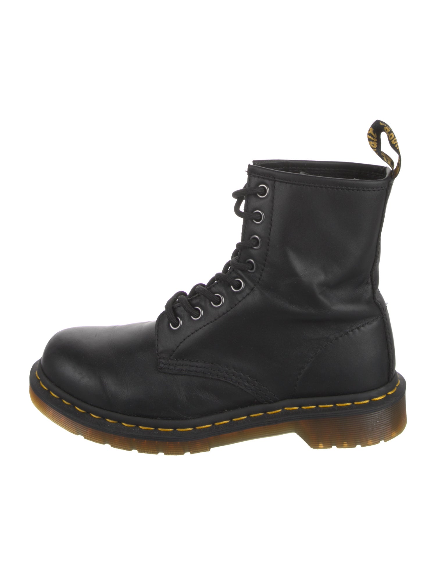 Dr. Martens Leather Combat Boots